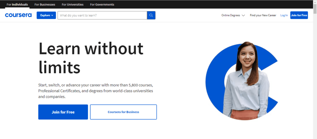 website for online learning