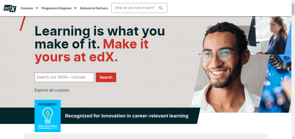 website for online learning