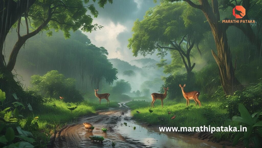 Importance of monsoon for natural ecosystems